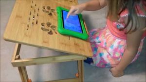 Bamboo Laptop Table