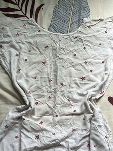 Cute Star Print Kurta