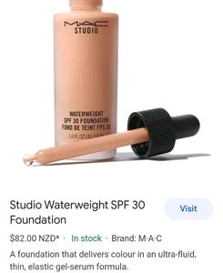 MAC Studio Waterweight Foundation SPF 30