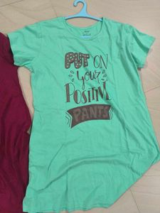 Night Knee Length Tshirt