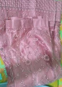Elegant Pink Embroidered Lehnga