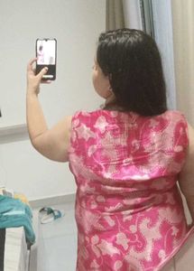 Pink Printed Top
