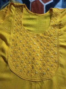 Yellow Kurti