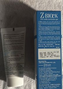 Z Block SPF 50+ Sunscreen