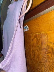 Sleeveless Mauve Mock Neck Top XXL
