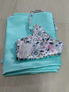 Elegant Blue Saree