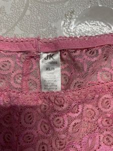 Combo of 2 Stylish Women’s Lace &amp; Mesh Panties-XL
