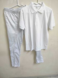 White Casual Pants
