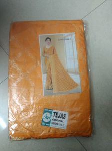 Foil Print Saree