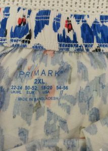 Printed Sleep Shorts