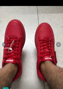 Red Ducati Sneakers