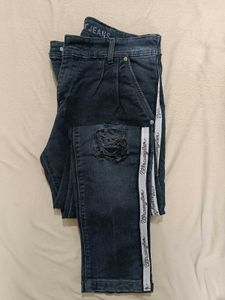 Men Wrangler Trending Ripped Jeans Pant