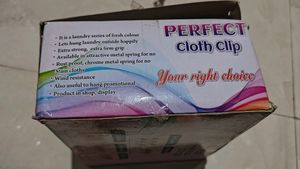 36 Pcs Cloth Clips Perfect Plastic
