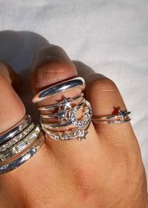 Silver plated Pinteresty rings