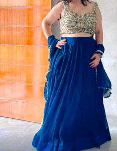 🔥 Blue Lahehga Spot Offer Only Today🔥