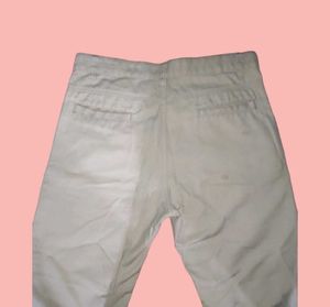 Casual Beige Pants For Men