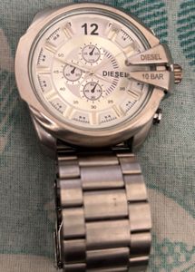 DIESEL WATCH MEN SILVER