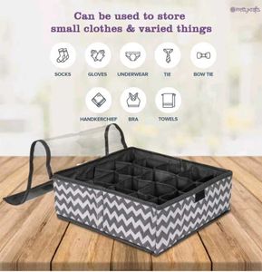 Fabric innerwear clothing organizer 15+1