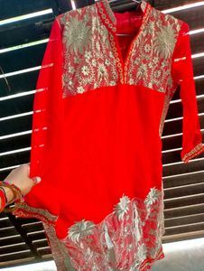 Beautiful Red Kurta