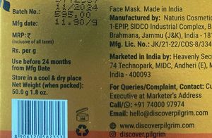Pilgrim 24k Gold Facial Mask