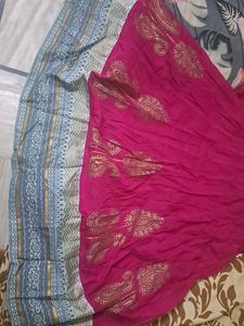 Pink &amp; Gold Long Dress