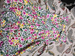 Beautiful Multicolour Frock For 7-8 Years Girl