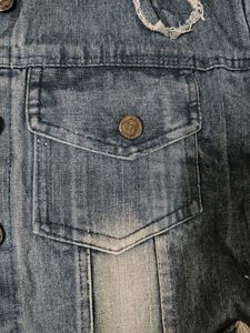 Distressed Denim Jacket