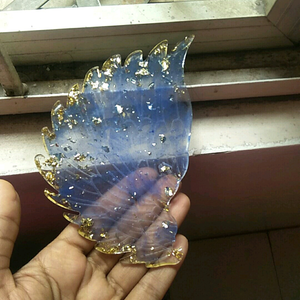 resin angel wing  coster