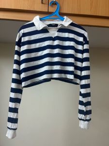 Striped Long Sleeve Top By Max