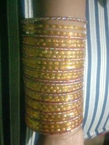 Multi Colour Glass Bengal Set