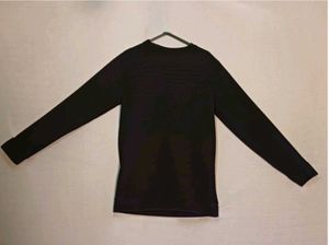 Men&#39;s Black Long Sleeve T-Shirt