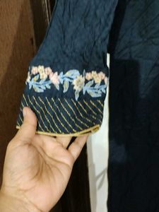 BIBA Elegant Embroidered Kurta