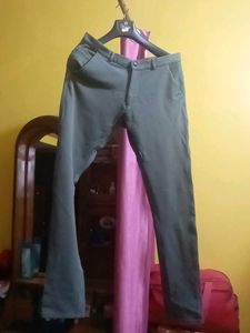 Olive Green Men's Dress Pants