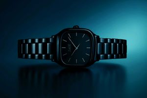 Elegant Black Watch