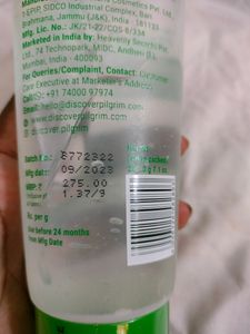 Pilgrim 99% Aloe Vera Gel