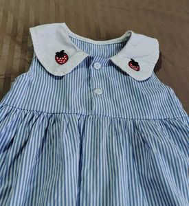 Cute Striped Strawberry Dress