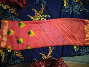 Elegant Pink Saree