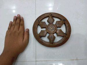 Vintage Wooden Key Stand