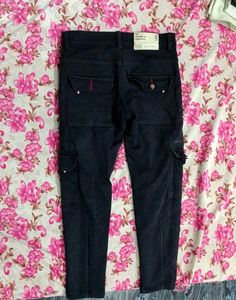 Tommy Hilfiger Black Cargo Pants