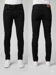 Black Jeans Slim Fit Denim Pants