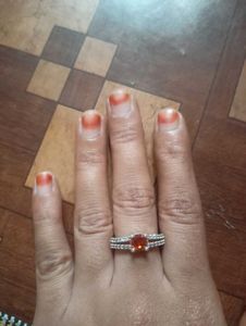 pur silver 925  Elegant Gemstone Ring