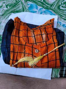 New Kurti With Thread Belt
