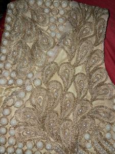 Embroidered Pearl Embellished Blouse