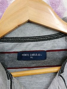 Monte Carlo XL T-shirt ,Horizontal Line Men Tshirt