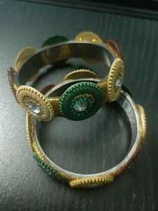 Set of 2 Decorated Bangles