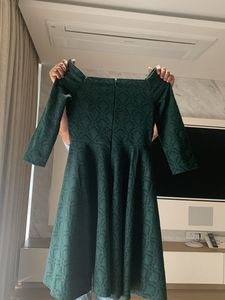 Elegant Fixed Price Green Dress