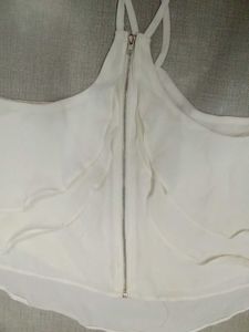 SHEIN Strap White Top