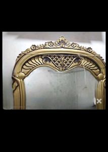 Ornate Vanity with Mirror