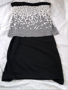 Black &amp;white Dress