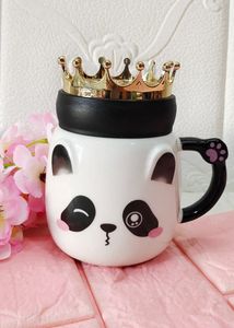 Cute Panda Coffee mug with lid